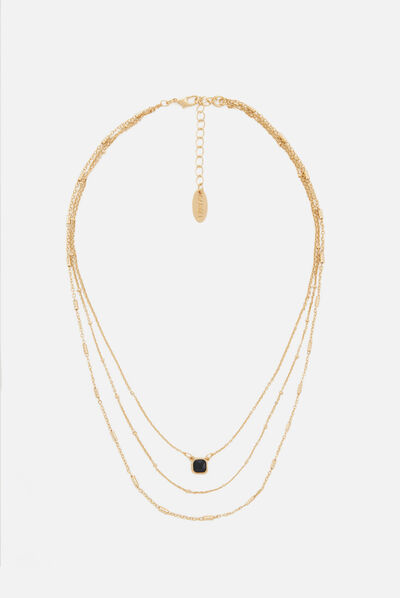 Collier naomy couleur or femme