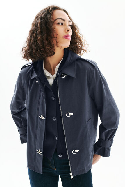 Trench Goeland azul marino mujer