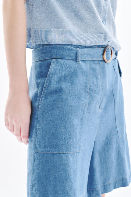 Shorts Sagnes himmelblau damen