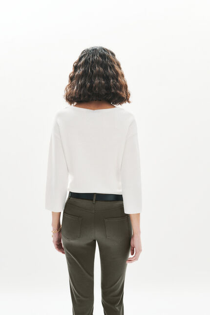 pantalon tony vert kaki femme