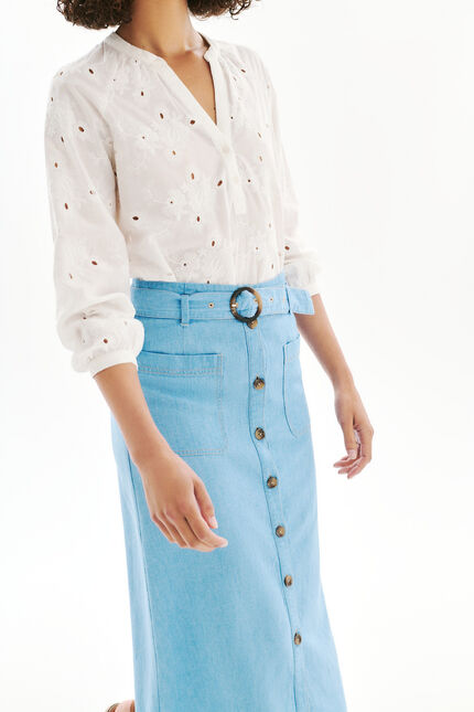 Rok Jemy denim stone vrouw