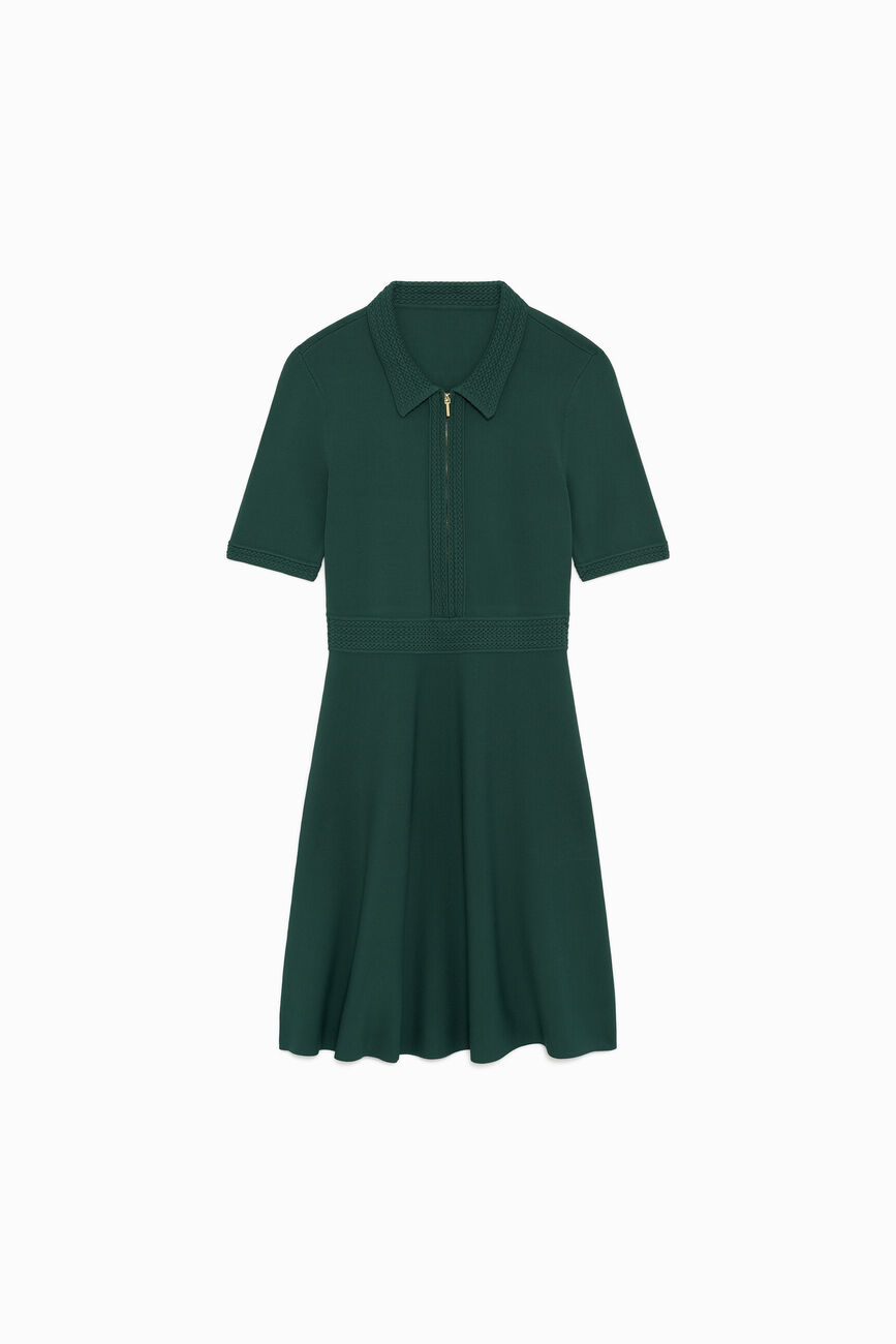 Rmalou dress dark green woman