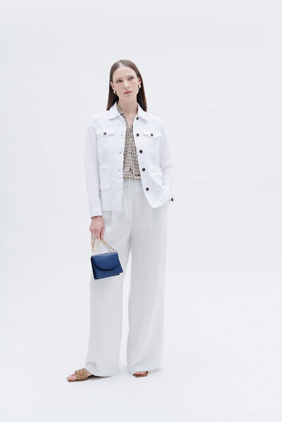 veste grace blanc femme