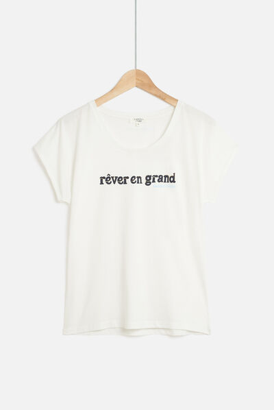 T-shirt Tolivia bianco donna