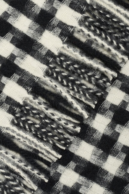 Cachecol Mariana preto mulher