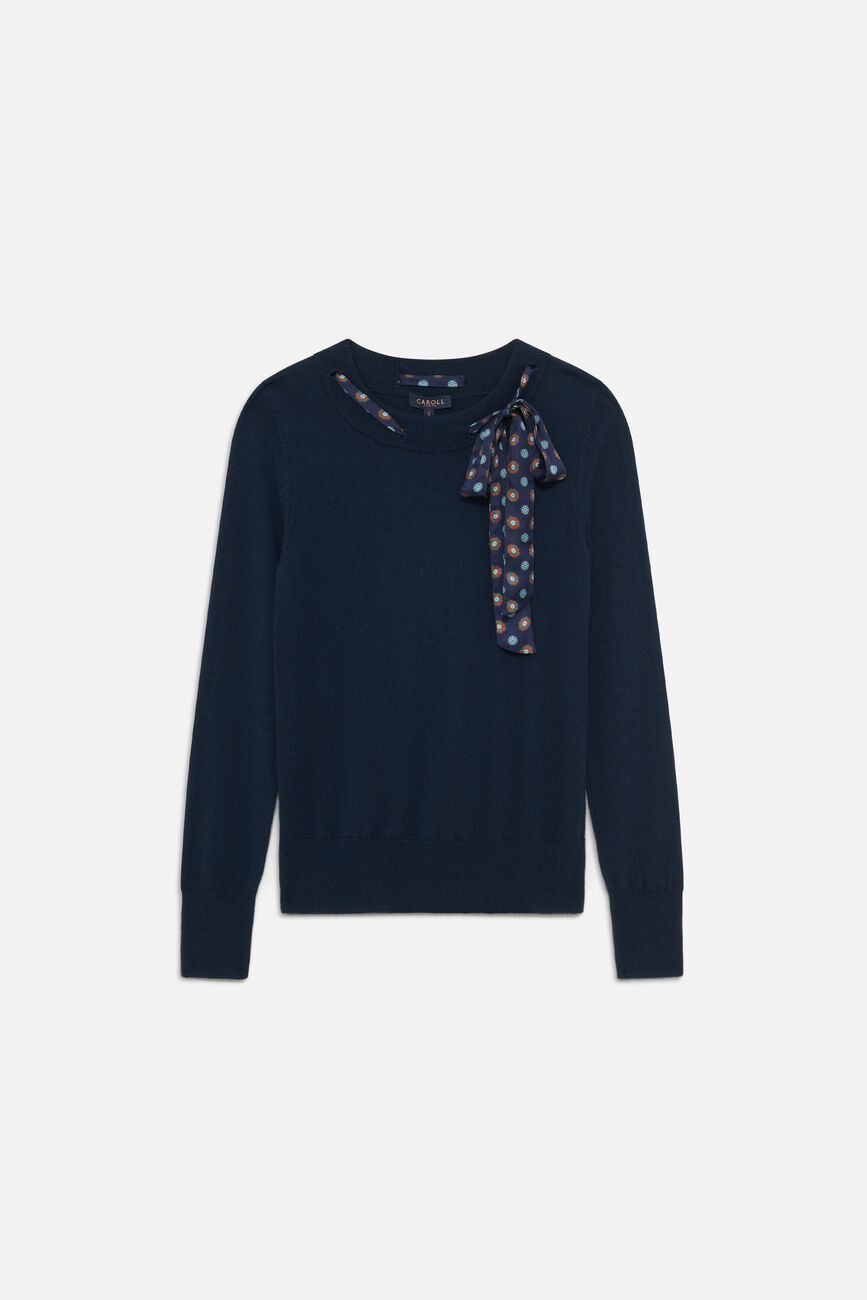 mlana sweater navy blue woman