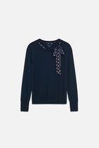 mlana sweater navy blue woman