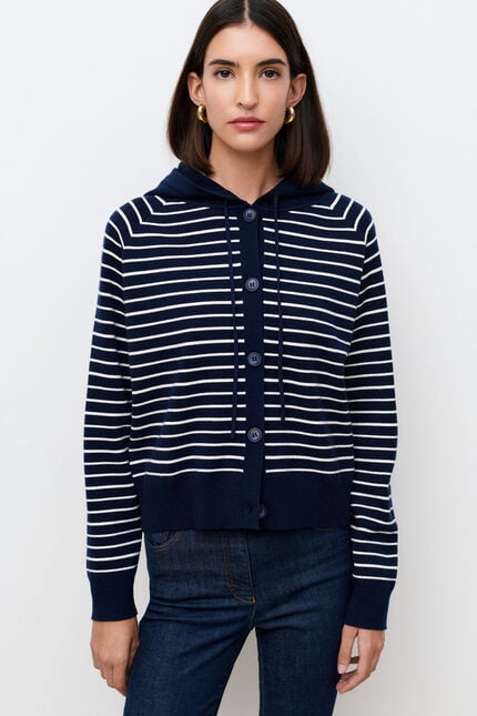 Strickjacke Montse naturfarben damen