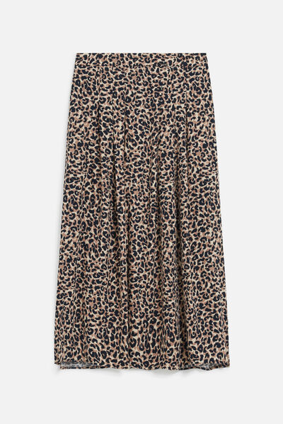 Jupe jenina2 marron femme