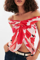 Lylia scarf pink woman