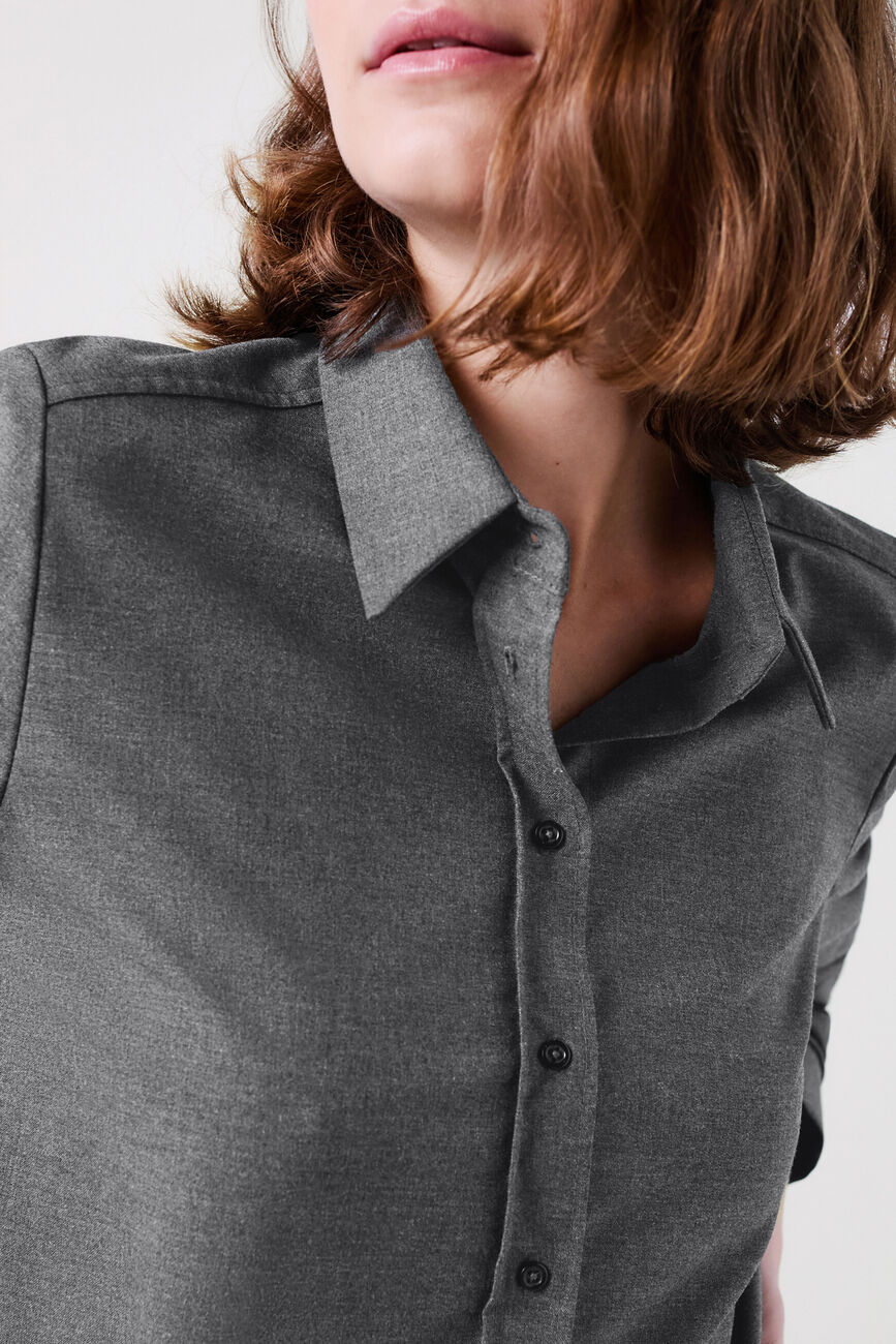 clilie shirt dark grey woman