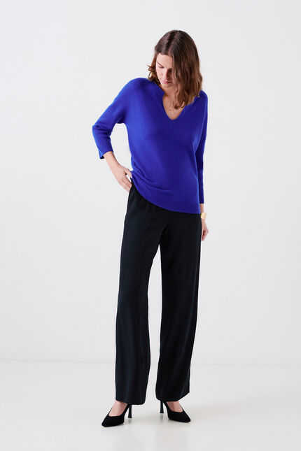 maglione mteo blu donna