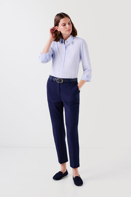 Broek psidik marineblauw vrouw