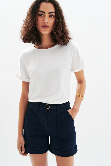 Shorts Sitano marineblau damen