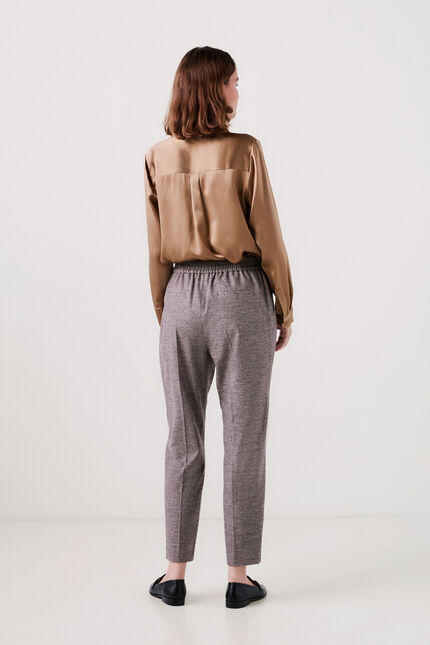 Pantalon pdanny taupe femme