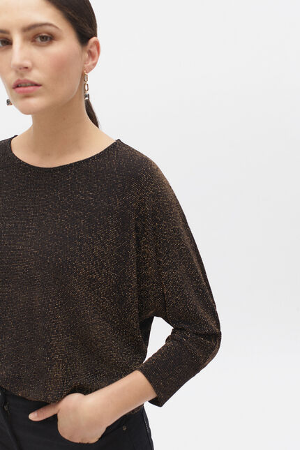 Camiseta Franny color oro mujer