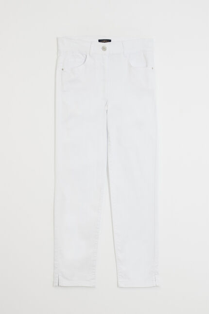 pantacourt mason blanc femme