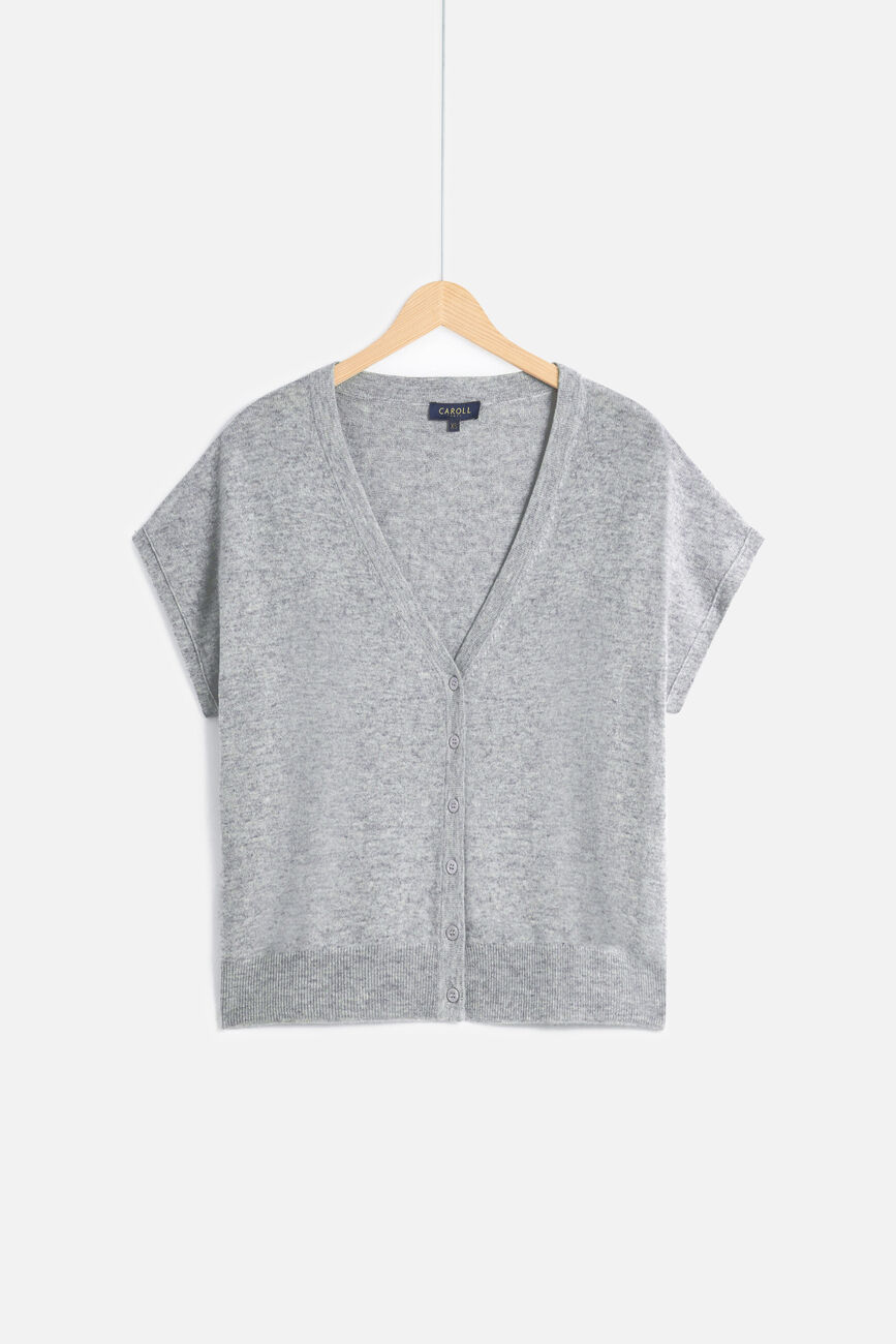 Lexie cardigan light grey woman