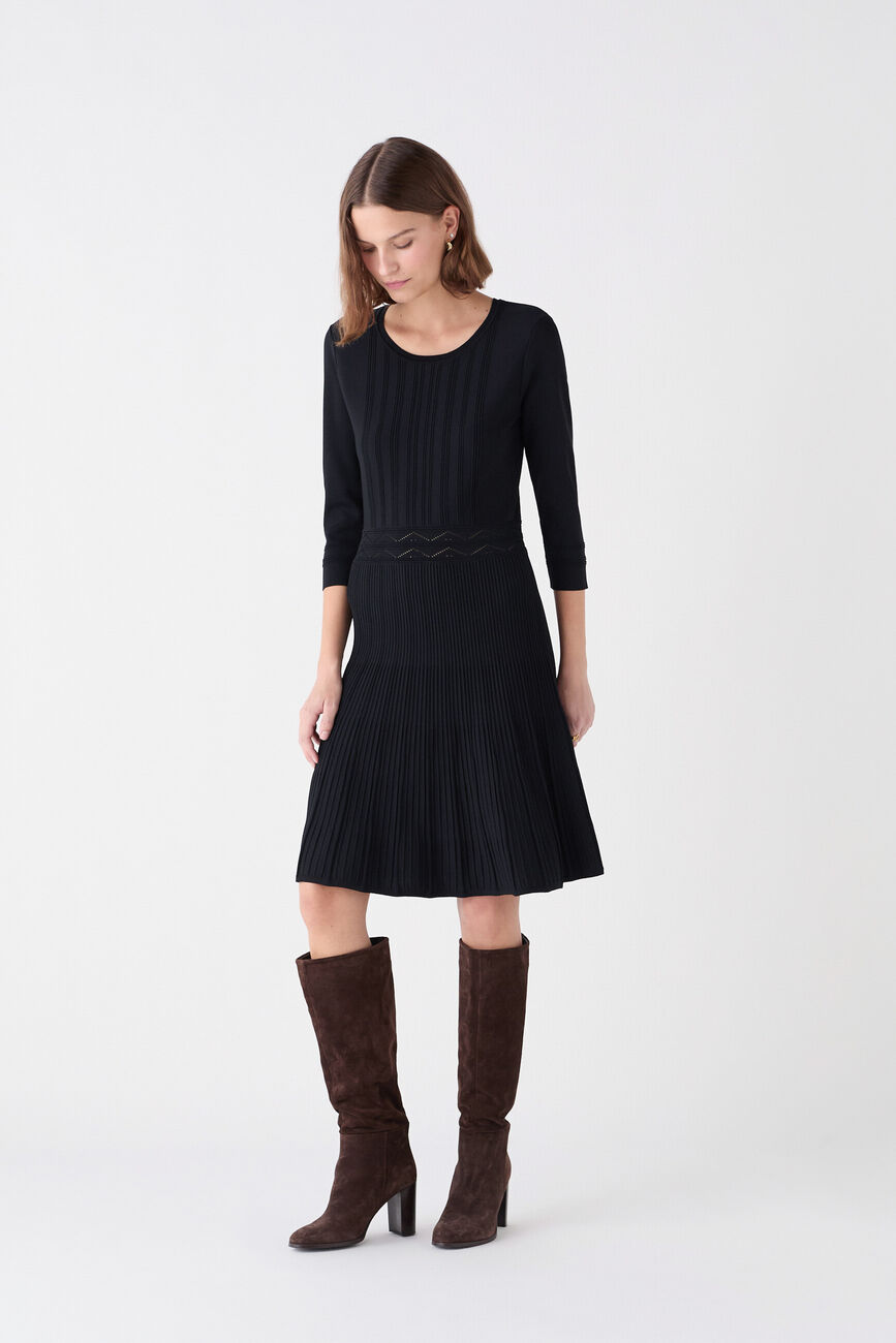 Robe Romeline noir femme