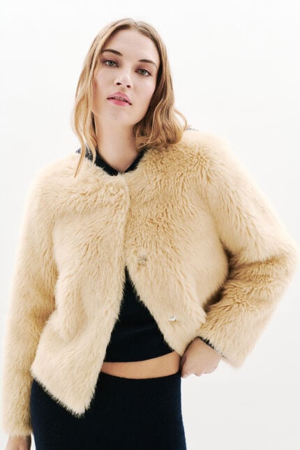 Gouverne coat cream woman