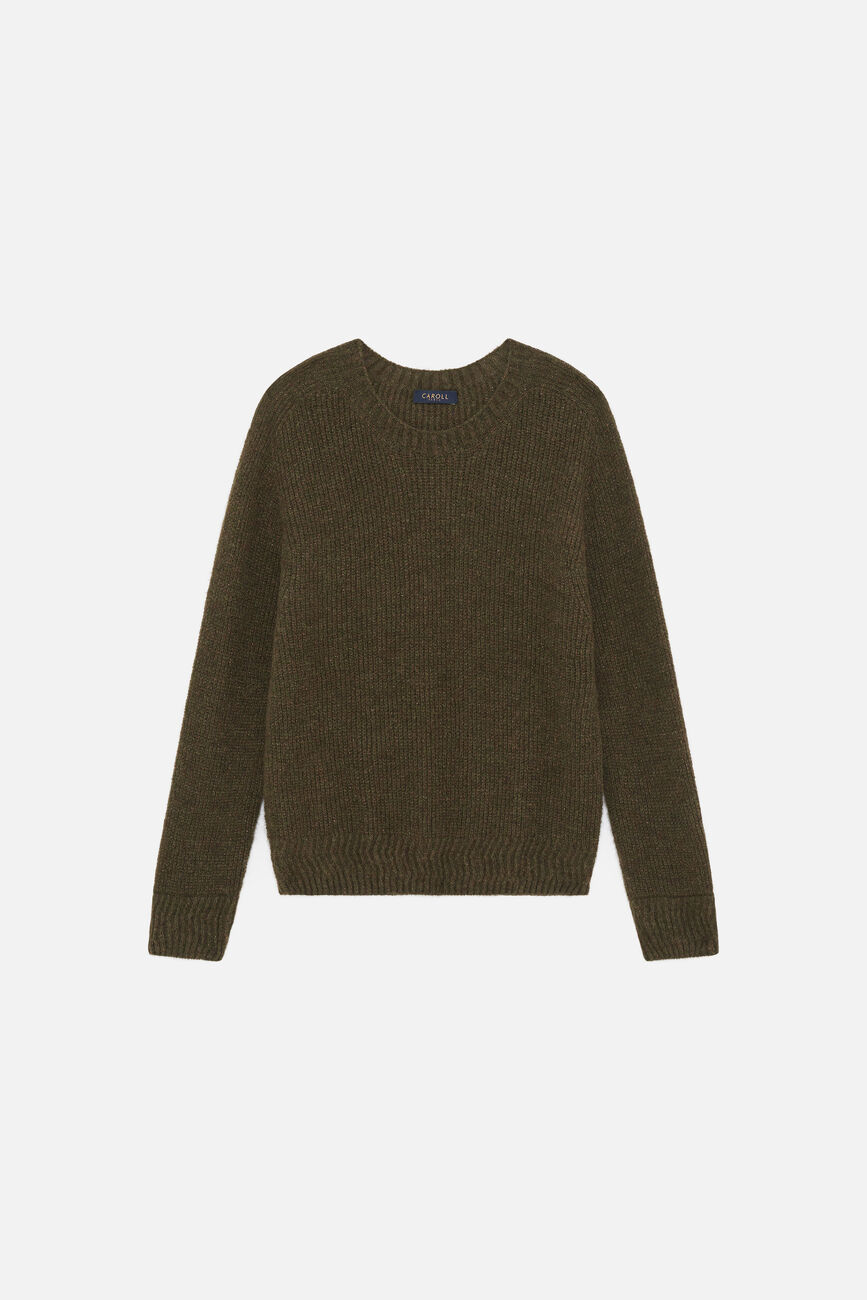 Pull Mclarisse vert kaki femme