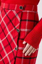 justine skirt red woman