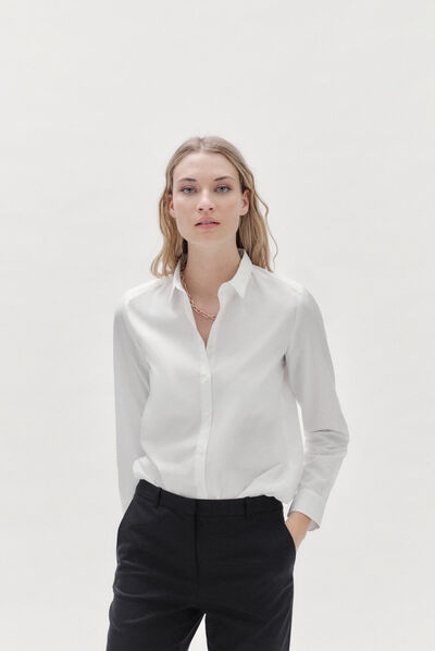 camisa savana blanco mujer