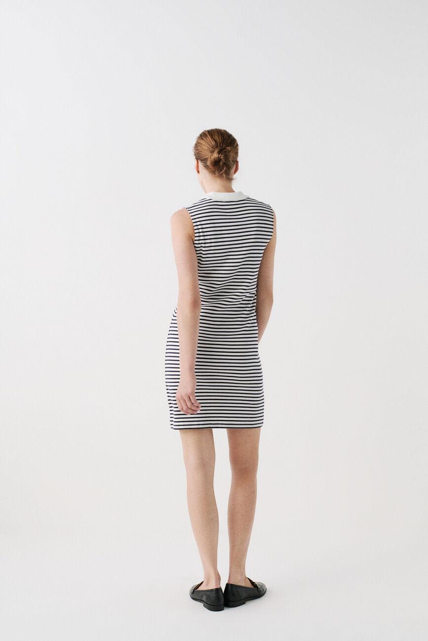 Robe rvicky bleu marine femme
