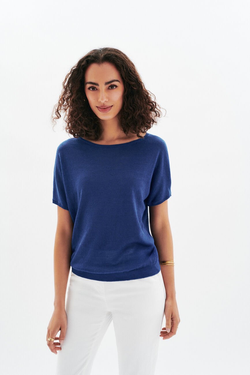 Pull mila bleu roi femme