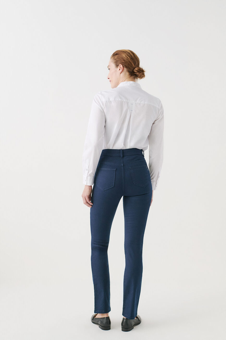 Pantalón chicago azul marino mujer