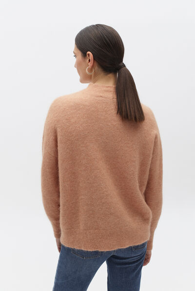 pull tamila camel femme
