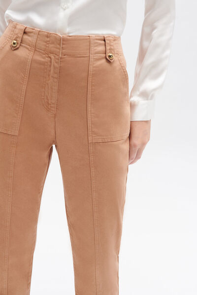 Broek Stuart camel vrouw