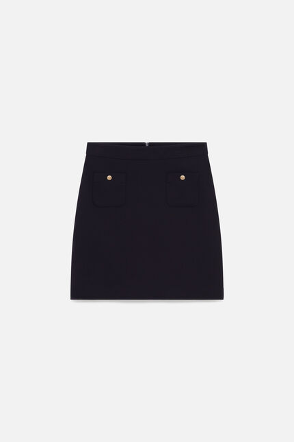 Jupe Jaddy1 bleu marine femme