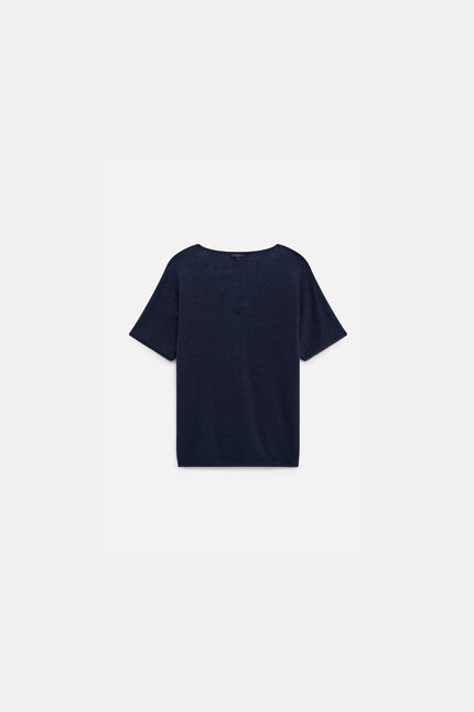 Trui Milane marineblauw vrouw