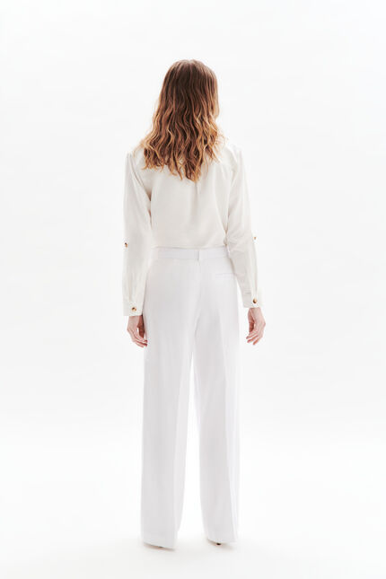 Pantalon Paky ecru femme