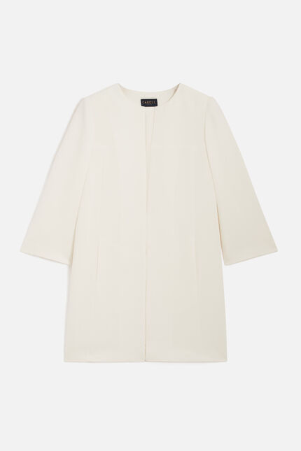 Veste jessy b ivoire femme