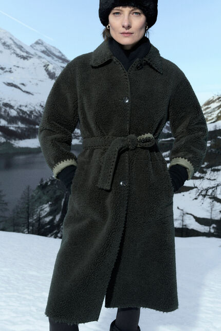 Manteau Garden vert clair femme
