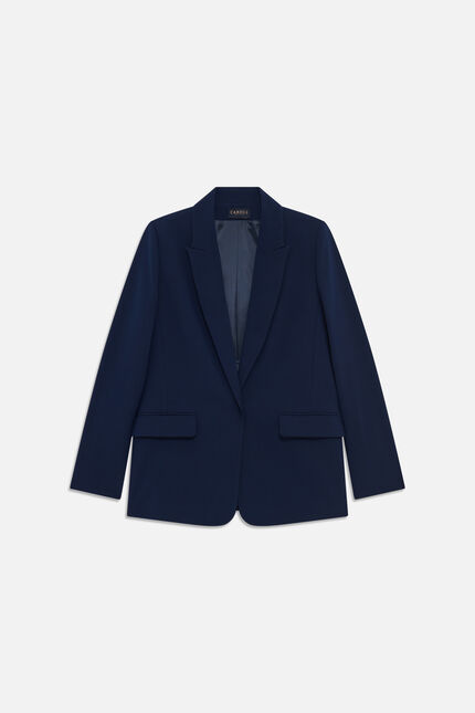 Veste Vermeille bleu marine femme