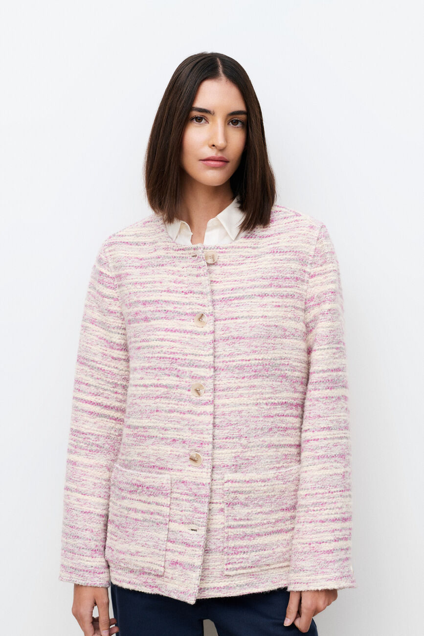 Veste Vaillancine mauve femme