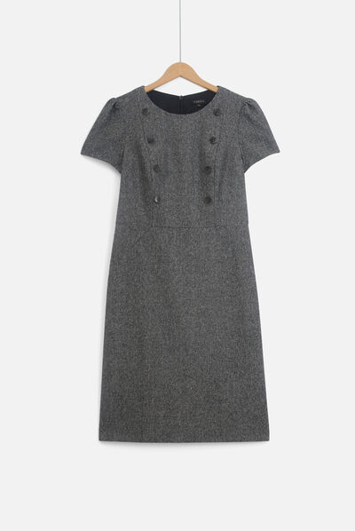 robe brooke gris fonce femme