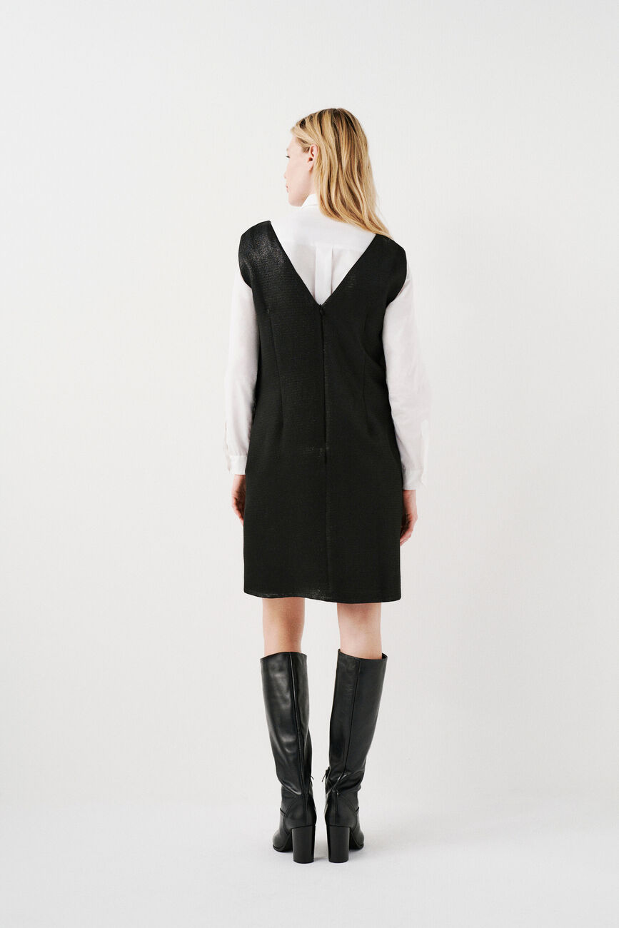 Robe rmadison noir femme