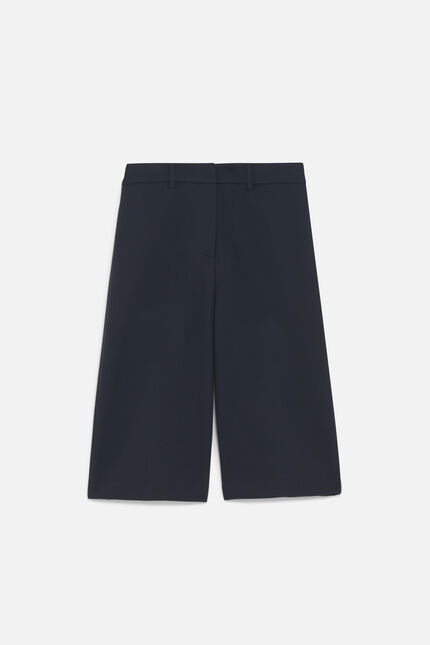 Bermuda pteanu bleu marine femme