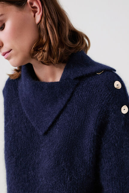 Maglione Melkior blu navy donna