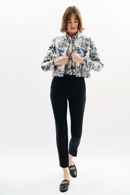 Veste vienna bleu marine femme