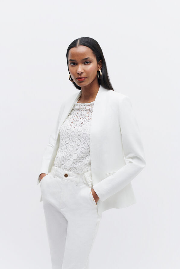 Veste vsixtine ivoire femme