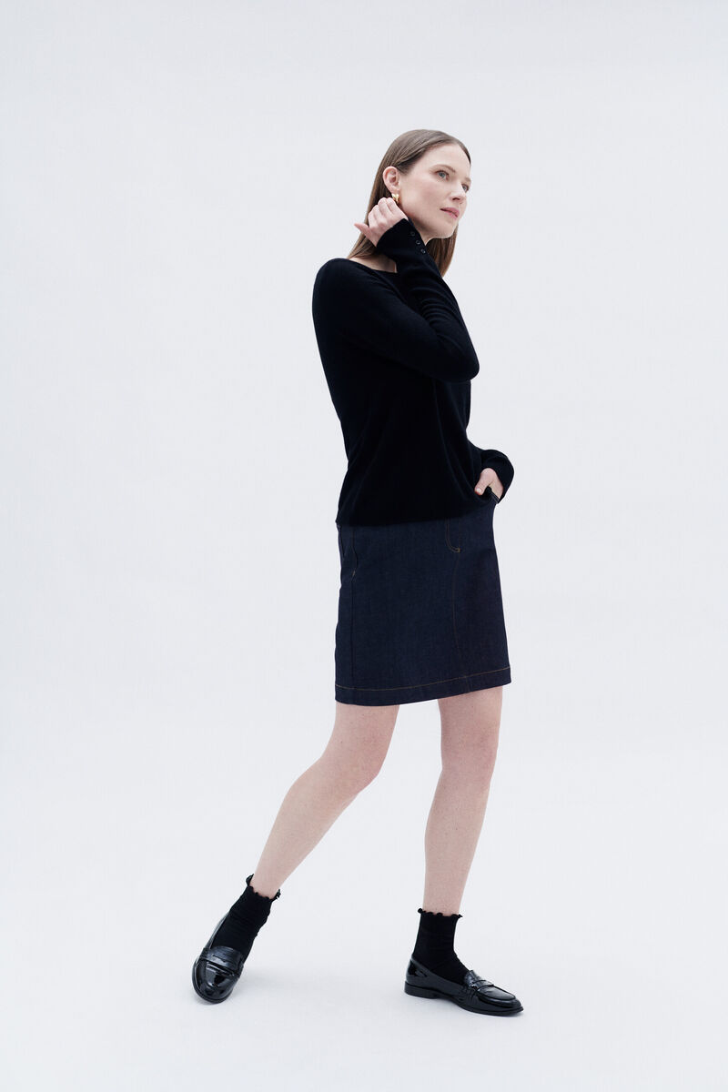 maglione mzoan 100 cashmere nero donna Maglione mzoan 100% cashmere nero donna