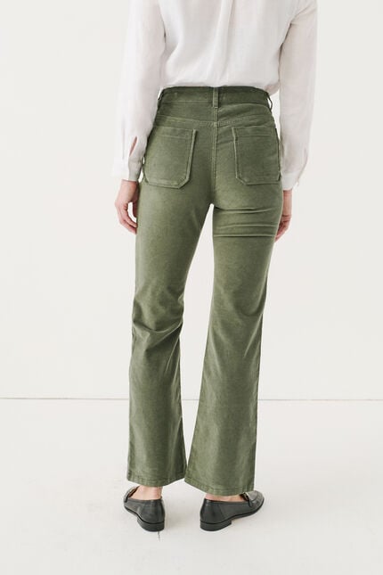 Hose Pelley khakigrün damen