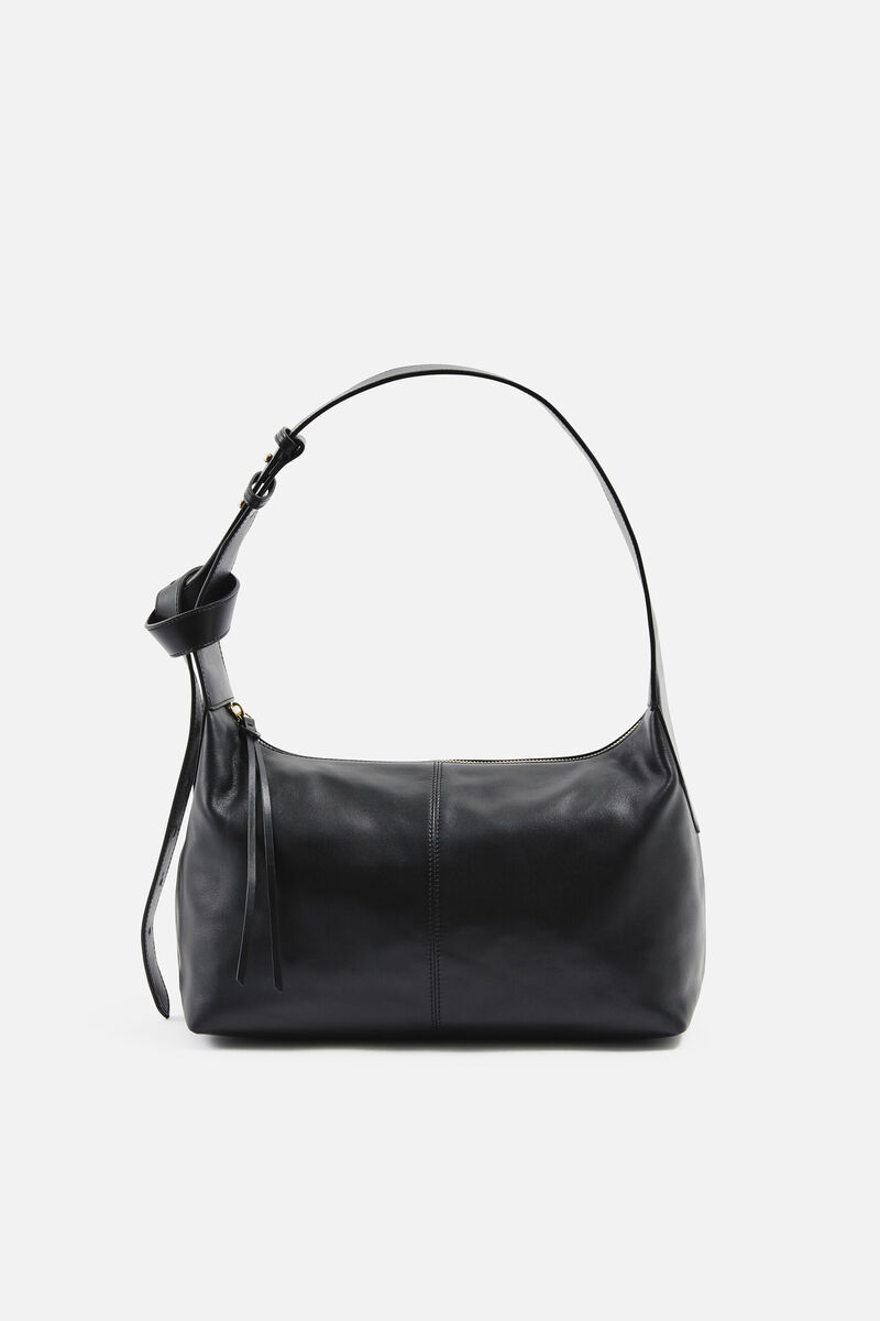 Tasche soane aus natürlichem Leder schwarz damen