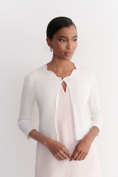 bolero helena ivoire femme