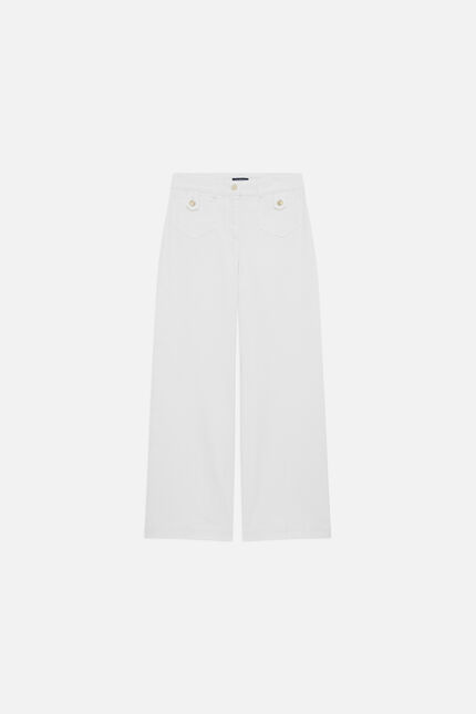 Pantalón Pietro blanco mujer